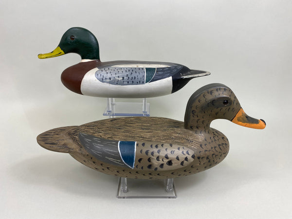 Wilford Bush Mallards Pair, All Original (#7172.5097)