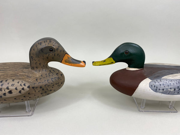 Wilford Bush Mallards Pair, All Original (#7172.5097)
