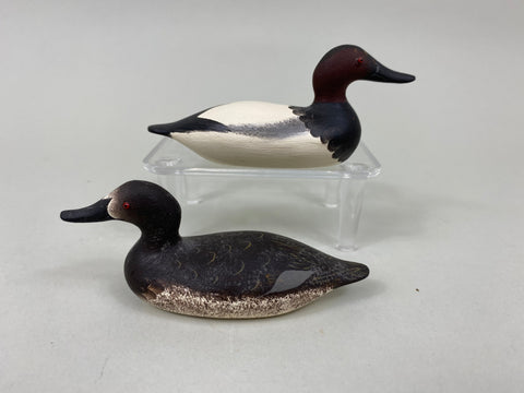 Ray Schalk Mini Mason Style Canvasbacks Pair (#7227)