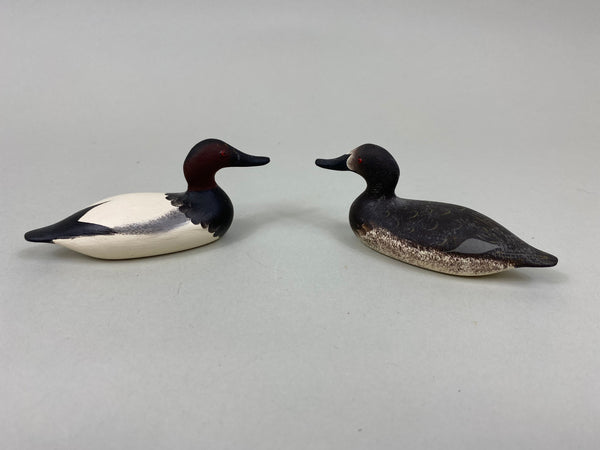 Ray Schalk Mini Mason Style Canvasbacks Pair (#7227)