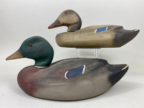Imperial Animal Trap Mallards Pair, Original Paint (#7235)