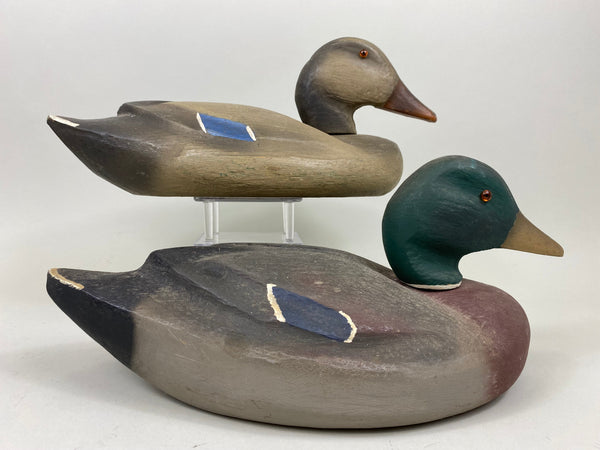 Imperial Animal Trap Mallards Pair, Original Paint (#7235)