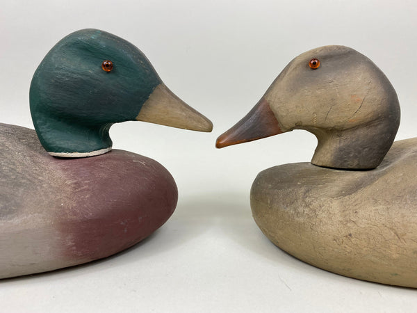 Imperial Animal Trap Mallards Pair, Original Paint (#7235)