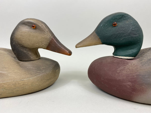 Imperial Animal Trap Mallards Pair, Original Paint (#7235)