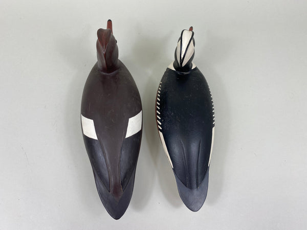 Pair of Hurley Conklin Hooded Mergansers (#7269)