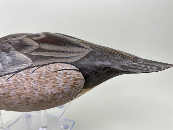 Pair of Tom Ferguson Ruddy Ducks, Branded, Signed, Dated (#7276)