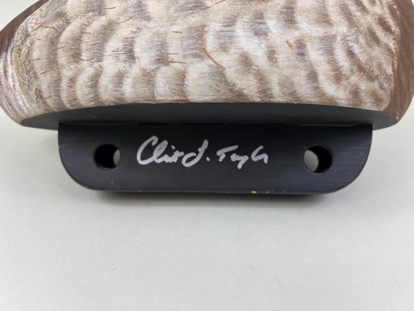 Clint Taylor Wooden Canvasback Hen (#5265)