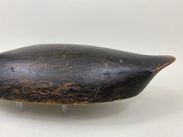 Harve Davern Black Duck, Original Paint, Circa 1930's (#7305)