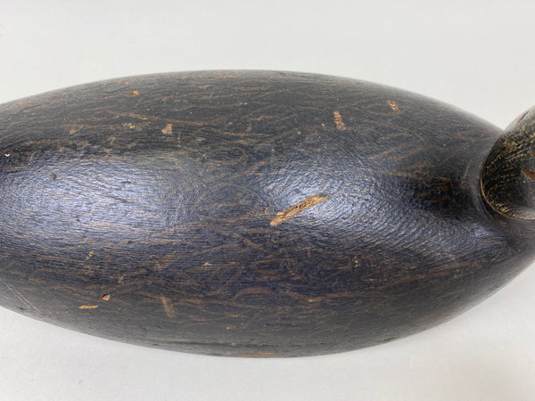 Harve Davern Black Duck, Original Paint, Circa 1930's (#7305)