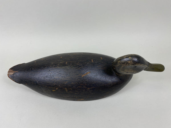 Harve Davern Black Duck, Original Paint, Circa 1930's (#7305)