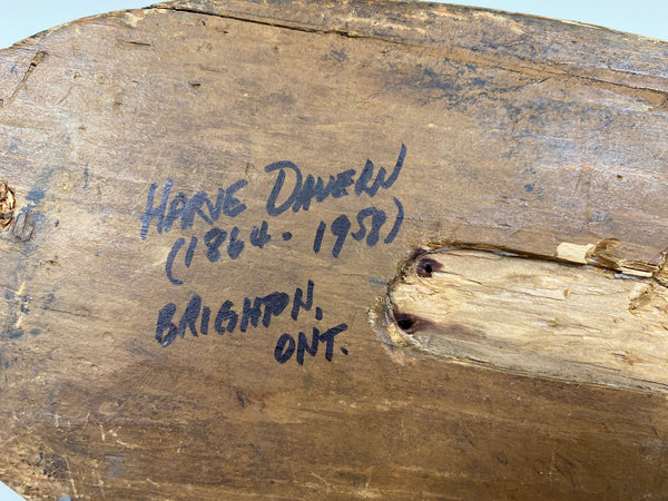 Harve Davern Black Duck, Original Paint, Circa 1930's (#7305)