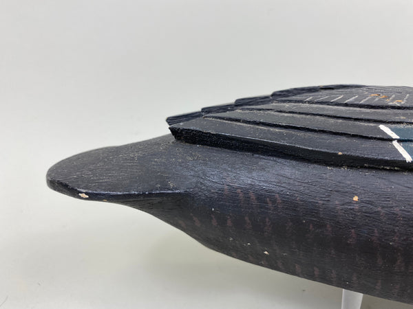 George Guyon Black Duck, Original Paint, Circa 1936 (#7309)