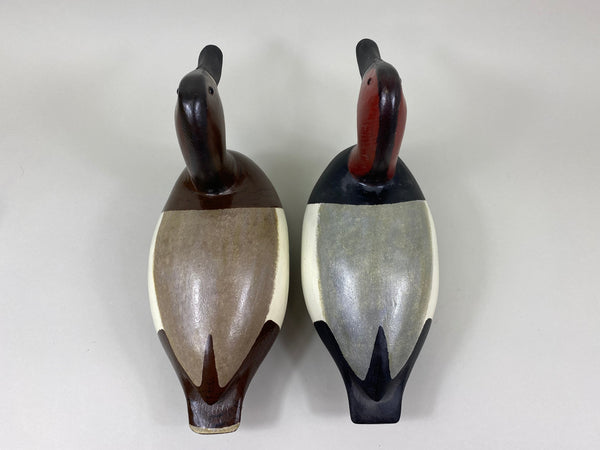 Sports Afield Duck Club Pair of Canvasback, Stamped (#7399)