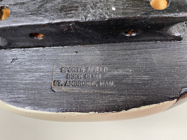 Sports Afield Duck Club Pair of Canvasback, Stamped (#7399)