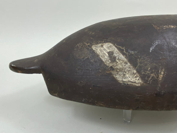 Clifford Brown Bluebill Hen, St. Clair Flats, Circa 1920's (#7458)