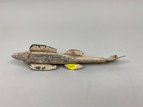 Fish Spearing Decoy, All Original (#7497)