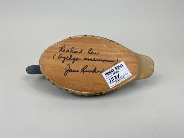 Third Size Redhead Hen by Jane Rinker (#7534)