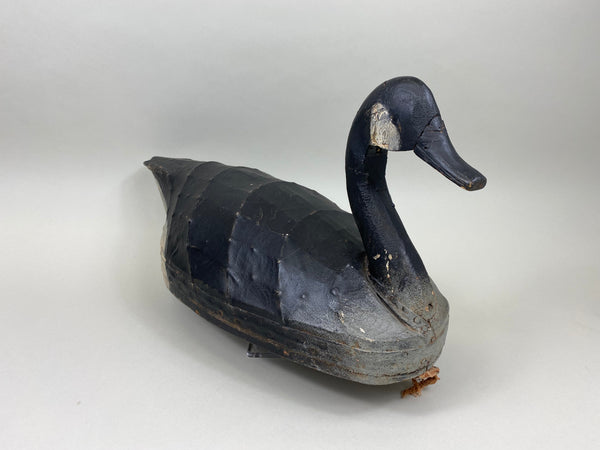 Ned Burgess Canada Goose, Circa 1940's, Canvas Over Wire (#7537)