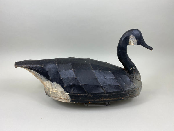 Ned Burgess Canada Goose, Circa 1940's, Canvas Over Wire (#7537)