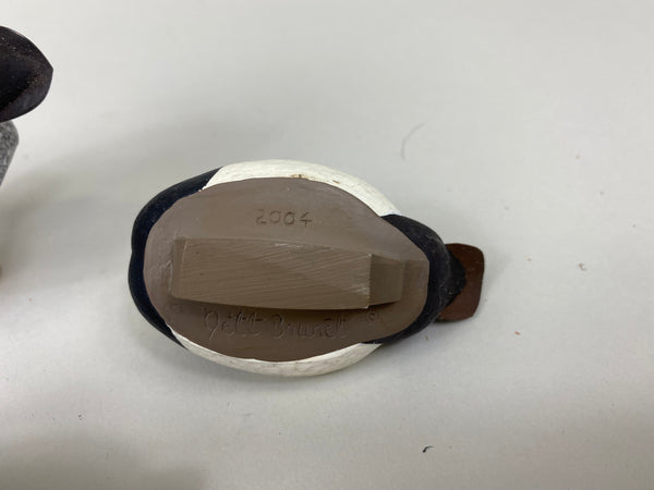 4 Jett Brunet Ducks Unlimited Miniature Ducks (#7553)