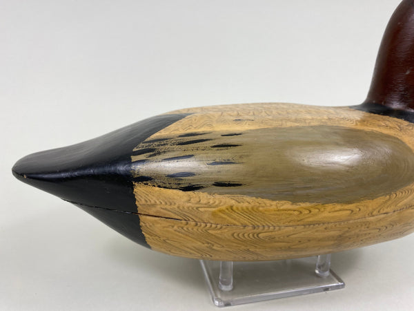 Graves Style Canvasback Drake by Jim Slack, Early Example (#7599)