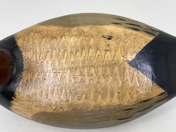 Graves Style Canvasback Drake by Jim Slack, Early Example (#7599)