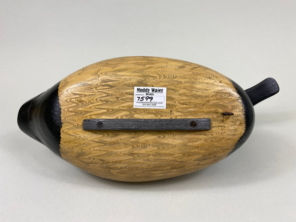 Graves Style Canvasback Drake by Jim Slack, Early Example (#7599)