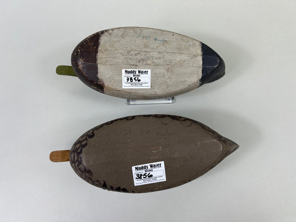Schoenheider, Jr. 2/3 size Mallards Pair, Circa 1950 (#3856)