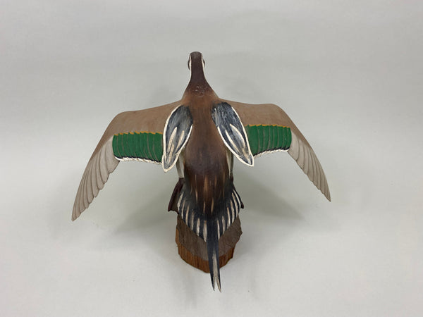 Flying Carved Pintail Drake (#7615)