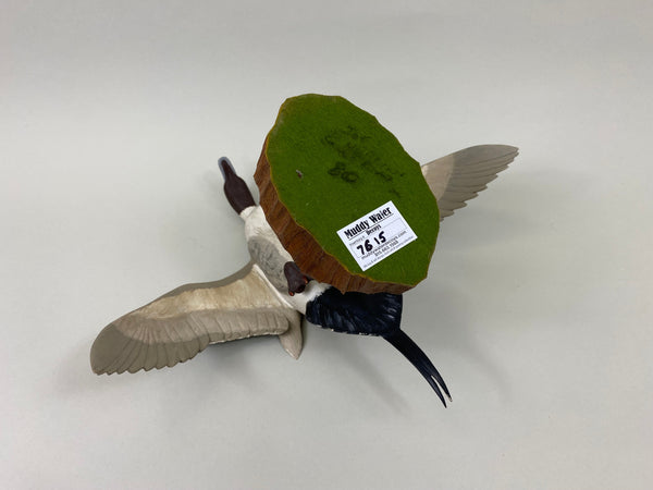 Flying Carved Pintail Drake (#7615)