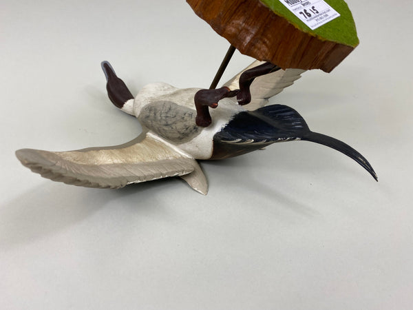 Flying Carved Pintail Drake (#7615)