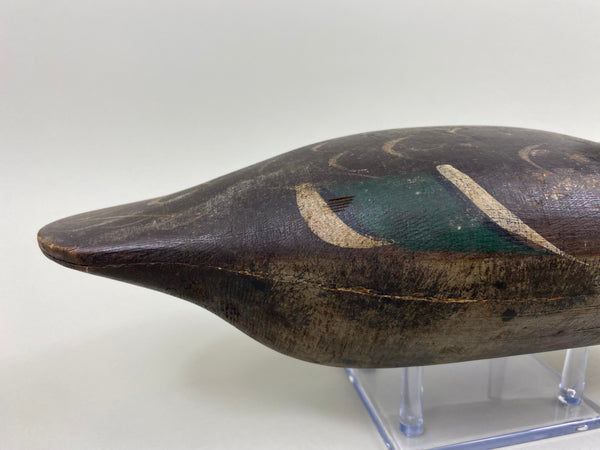 Mason Mallard Hen, All Original, Unique Weight (#7670)