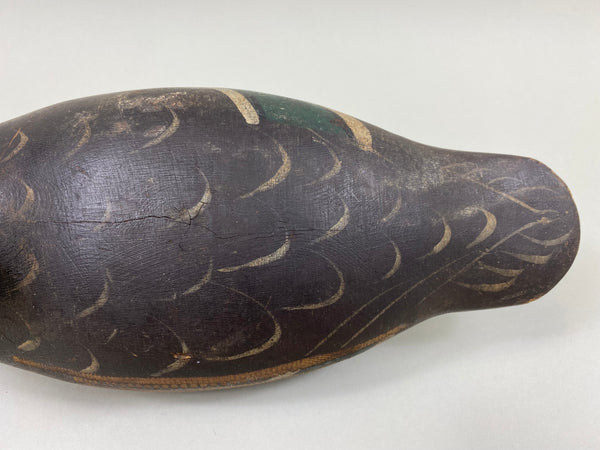 Mason Mallard Hen, All Original, Unique Weight (#7670)