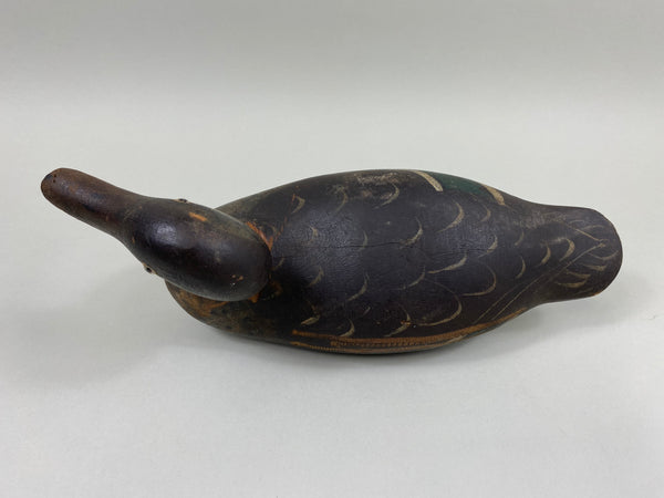 Mason Mallard Hen, All Original, Unique Weight (#7670)