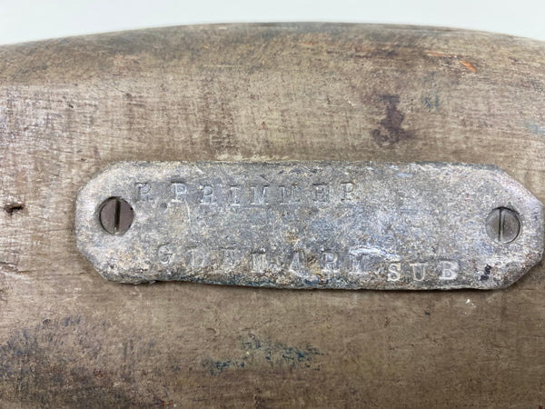 Mason Mallard Hen, All Original, Unique Weight (#7670)