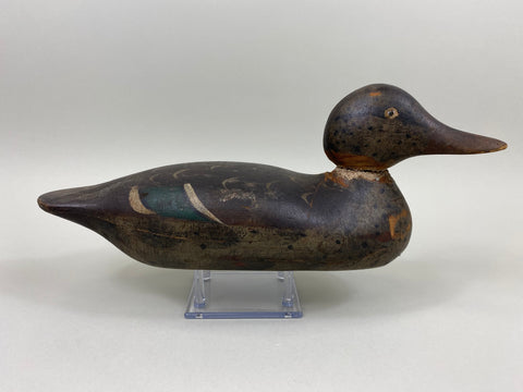 Mason Mallard Hen, All Original, Unique Weight (#7670)