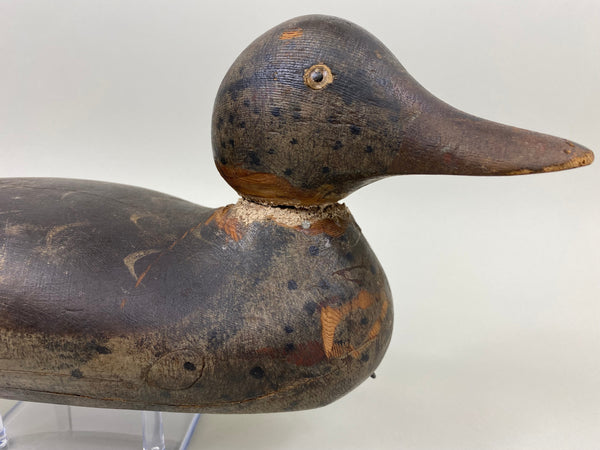 Mason Mallard Hen, All Original, Unique Weight (#7670)