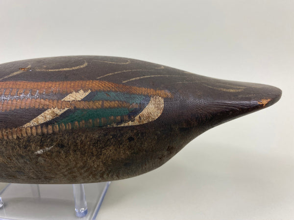 Mason Mallard Hen, All Original, Unique Weight (#7670)