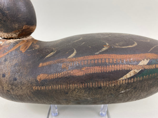 Mason Mallard Hen, All Original, Unique Weight (#7670)