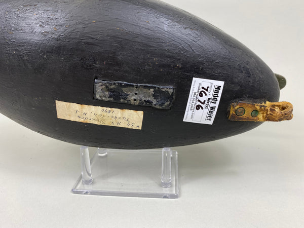 H. V. Shourds Black Duck, Circa 1890's (#7676)