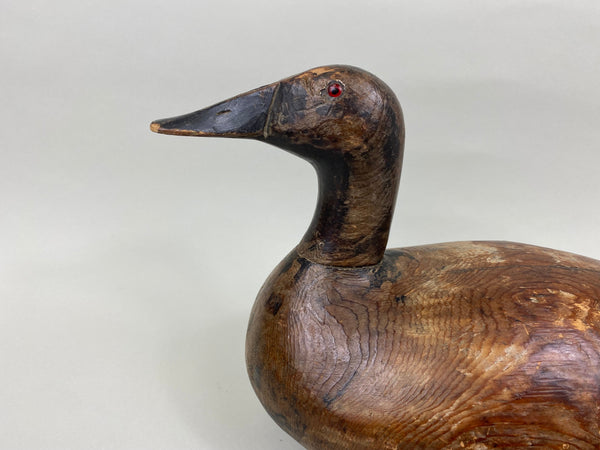 Ed "One Arm" Kellie Canvasback Hen, Original Paint (#7683)