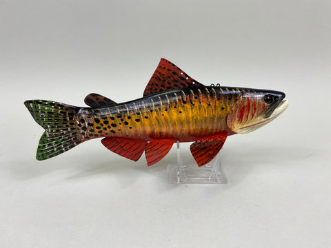 Carl Christiansen Trout Fish Spearing Decoy (#7692)
