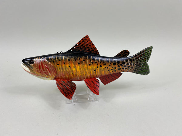 Carl Christiansen Trout Fish Spearing Decoy (#7692)