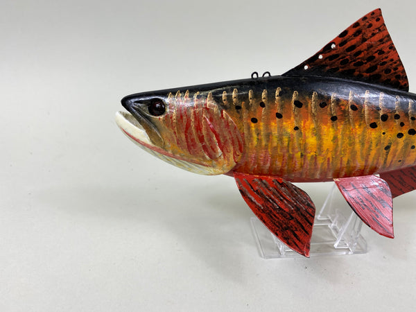 Carl Christiansen Trout Fish Spearing Decoy (#7692)