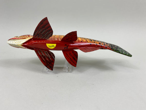 Carl Christiansen Trout Fish Spearing Decoy (#7692)