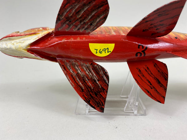 Carl Christiansen Trout Fish Spearing Decoy (#7692)