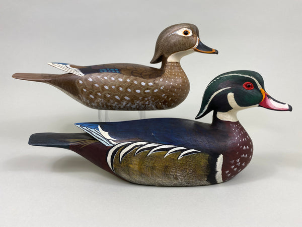 Torry Ward Pair Wood Ducks (#7720)