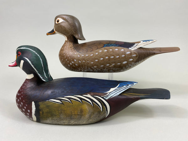 Torry Ward Pair Wood Ducks (#7720)
