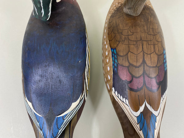 Torry Ward Pair Wood Ducks (#7720)