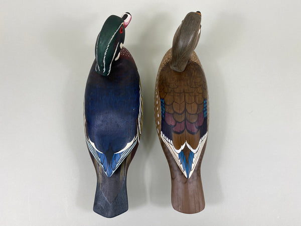 Torry Ward Pair Wood Ducks (#7720)